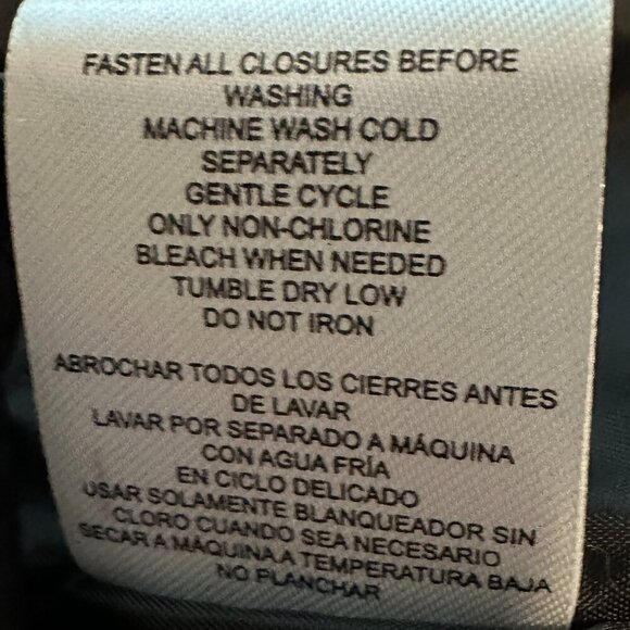 Lands' End Women's 3-in-1 Systems Jacket & Vest Size S Black Water Resistant NEW - Picture 10 of 15